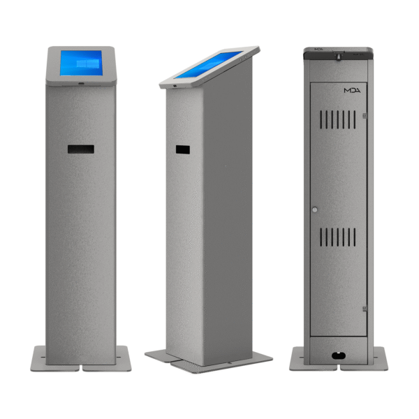 totem-printer-compacto-vertical-cinza