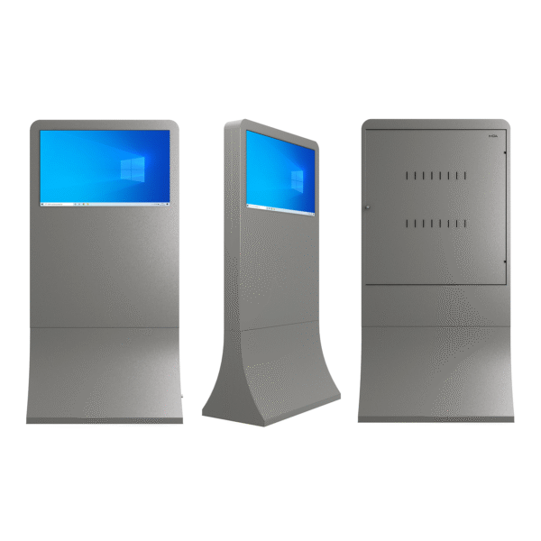 totem-slim-base-em-arco-horizontal-cinza
